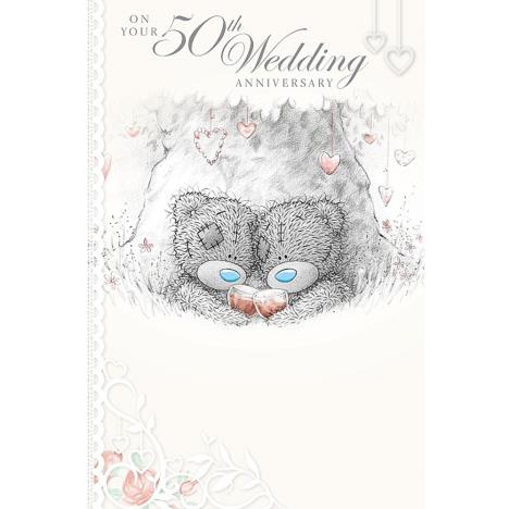 50th Wedding Anniversary Me to You Bear Card £2.49